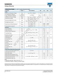 SIS892DN-T1-GE3 Datasheet Page 2