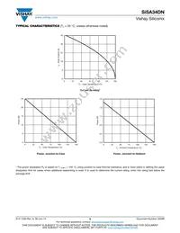 SISA34DN-T1-GE3 Datasheet Page 5