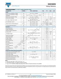 SISC06DN-T1-GE3 Datasheet Page 2