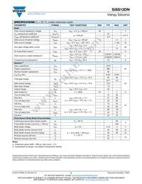 SISS12DN-T1-GE3 Datasheet Page 2