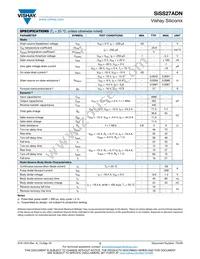 SISS27ADN-T1-GE3 Datasheet Page 2
