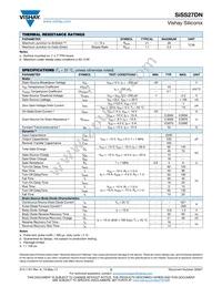 SISS27DN-T1-GE3 Datasheet Page 2