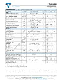 SISS98DN-T1-GE3 Datasheet Page 2