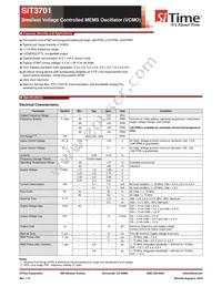 SIT3701AC-42-25F-89.088000X Datasheet Cover