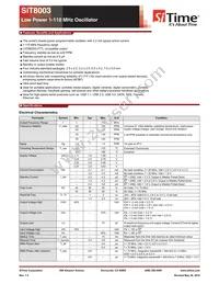 SIT8003AC-81-33E-25.00000X Datasheet Cover