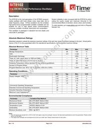 SIT8102AN-44-25E-47.00000 Datasheet Page 2