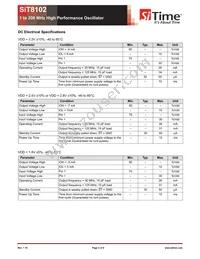 SIT8102AN-44-25E-47.00000 Datasheet Page 3