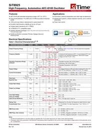 SIT8925AM-72-33N-125.000000E Datasheet Cover