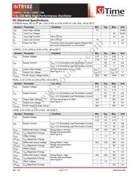 SIT9102AI-243N25E125.00000 Datasheet Page 3