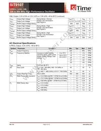 SIT9107AI-283N33E300.0000 Datasheet Page 4