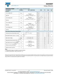 SIZ200DT-T1-GE3 Datasheet Page 3
