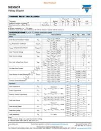 SIZ300DT-T1-GE3 Datasheet Page 2