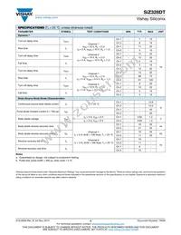 SIZ328DT-T1-GE3 Datasheet Page 3