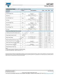 SIZ710DT-T1-GE3 Datasheet Page 3