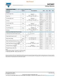 SIZ730DT-T1-GE3 Datasheet Page 3