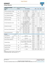 SIZ900DT-T1-GE3 Datasheet Page 2