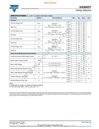 SIZ900DT-T1-GE3 Datasheet Page 3