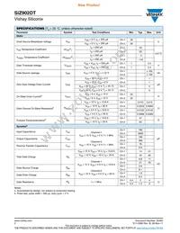 SIZ902DT-T1-GE3 Datasheet Page 2