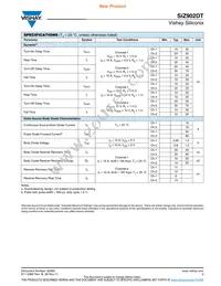 SIZ902DT-T1-GE3 Datasheet Page 3