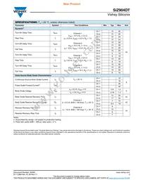 SIZ904DT-T1-GE3 Datasheet Page 3