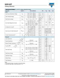 SIZ914DT-T1-GE3 Datasheet Page 2