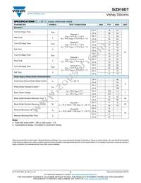 SIZ916DT-T1-GE3 Datasheet Page 3