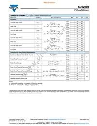 SIZ920DT-T1-GE3 Datasheet Page 3