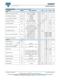 SIZ926DT-T1-GE3 Datasheet Page 2