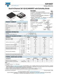 SIZF300DT-T1-GE3 Datasheet Cover