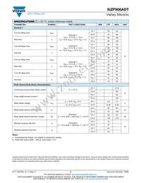 SIZF906ADT-T1-GE3 Datasheet Page 3