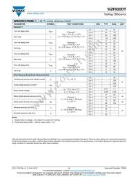 SIZF920DT-T1-GE3 Datasheet Page 3