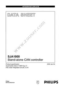 SJA1000T/N Datasheet Cover