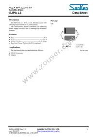 SJPA-L3 Datasheet Cover