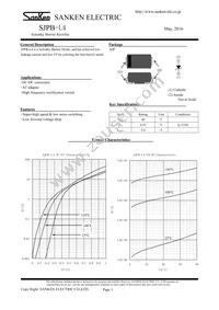 SJPB-L4 Datasheet Cover