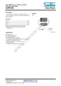 SJPD-D5V Datasheet Cover