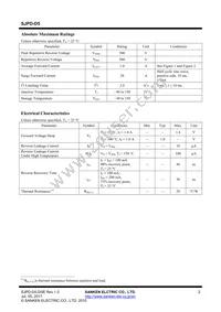 SJPD-D5V Datasheet Page 2