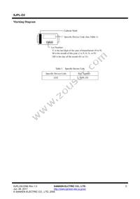 SJPL-D2 Datasheet Page 5