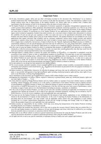 SJPL-D2 Datasheet Page 6