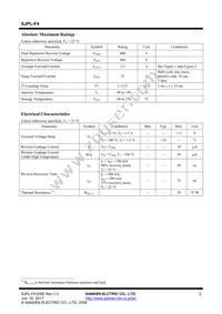 SJPL-F4 Datasheet Page 2