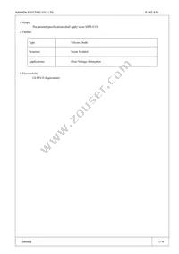 SJPZ-E33 Datasheet Cover