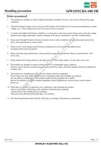 SJW1151CKS-100-TR Datasheet Page 13