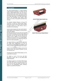 SK-FT843-W Datasheet Page 3