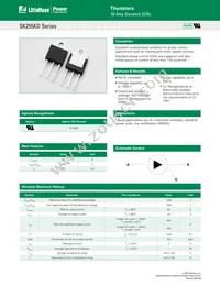 SK255KDTP Datasheet Cover