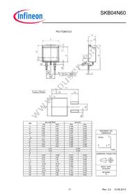 SKB04N60ATMA1 Datasheet Page 11