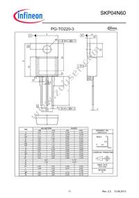 SKP04N60XKSA1 Datasheet Page 11