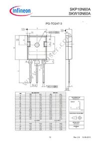 SKP10N60AXKSA1 Datasheet Page 12