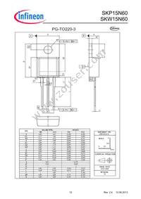 SKP15N60XKSA1 Datasheet Page 12