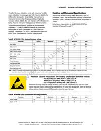 SKY65050-372LF Datasheet Page 3