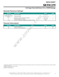 SKY81279-11-563LF Datasheet Page 3