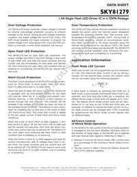 SKY81279-11-563LF Datasheet Page 9